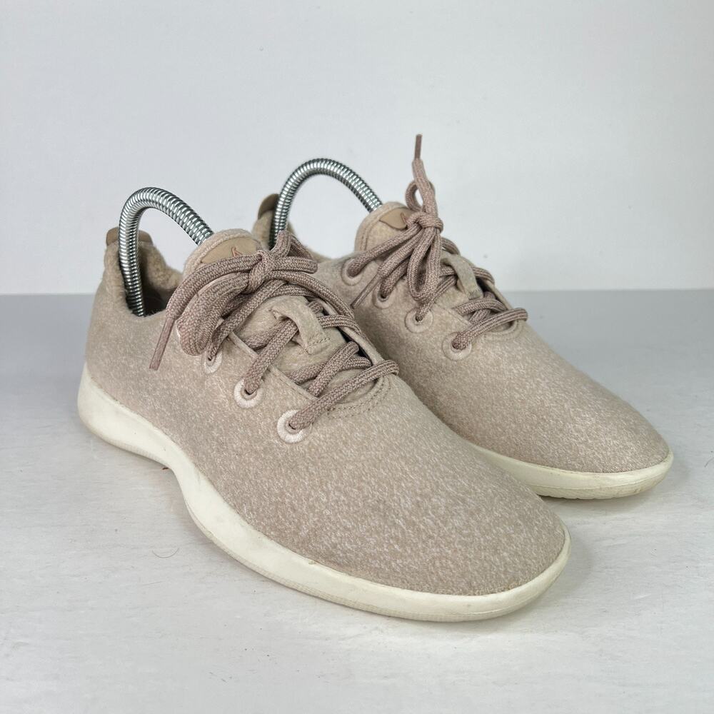 Allbirds WR Merino Wool Runner Sneakers Comfort Shoes Light Pink Womens 8